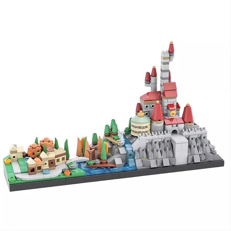 Lego Compatible Blocks Set | Fairy Tale Princess | City Skyline | Small Blocks