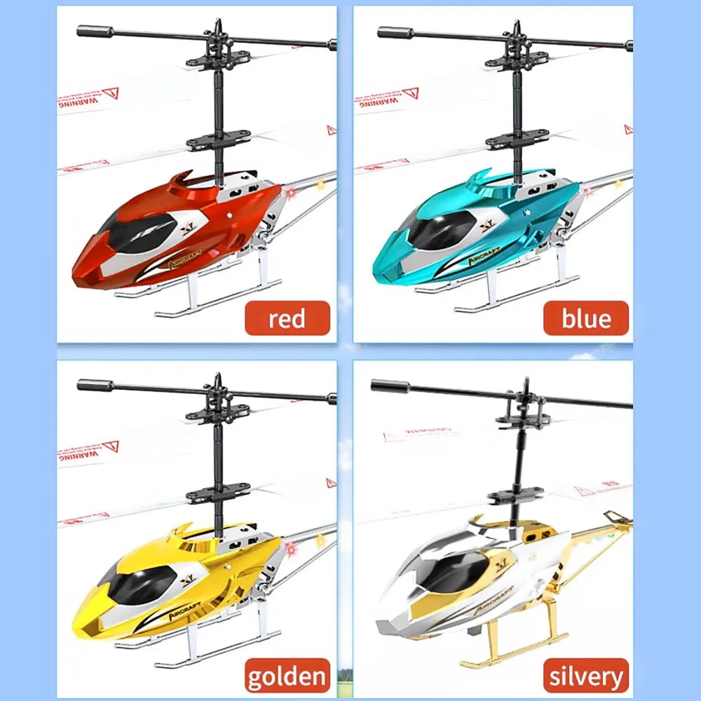 Rc Helicopter 3.5CH Remote Control Airplane Mini Drone Aircraft Fall