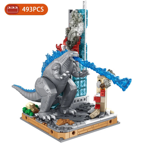 Creative Monster Godzilla Building Blocks with Mechanical Features ToylandEU.com Toyland EU