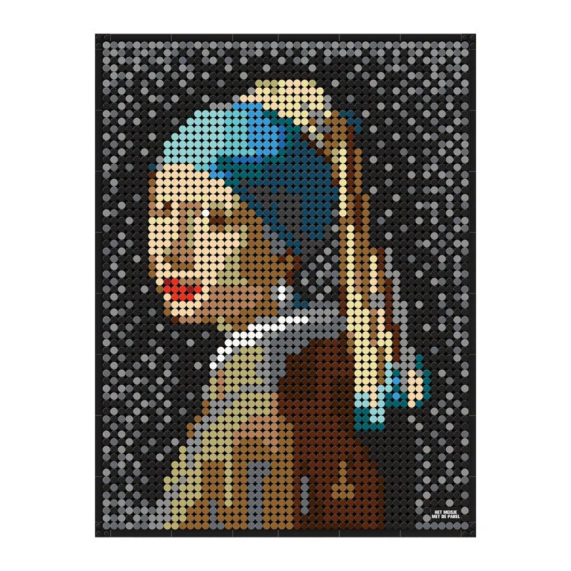 Building Blocks | Compatible With Lego | World Famous Painting Models | Art Home Decor