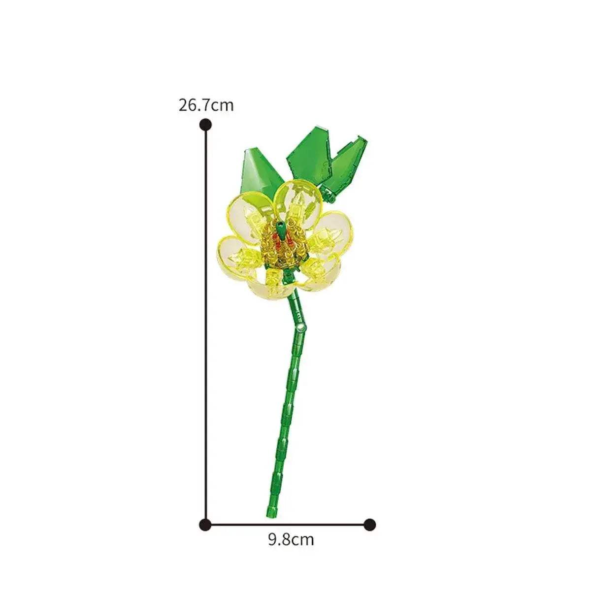 Eternal Block Flower Assembly Bouquet Desktop Decoration Toy - ToylandEU