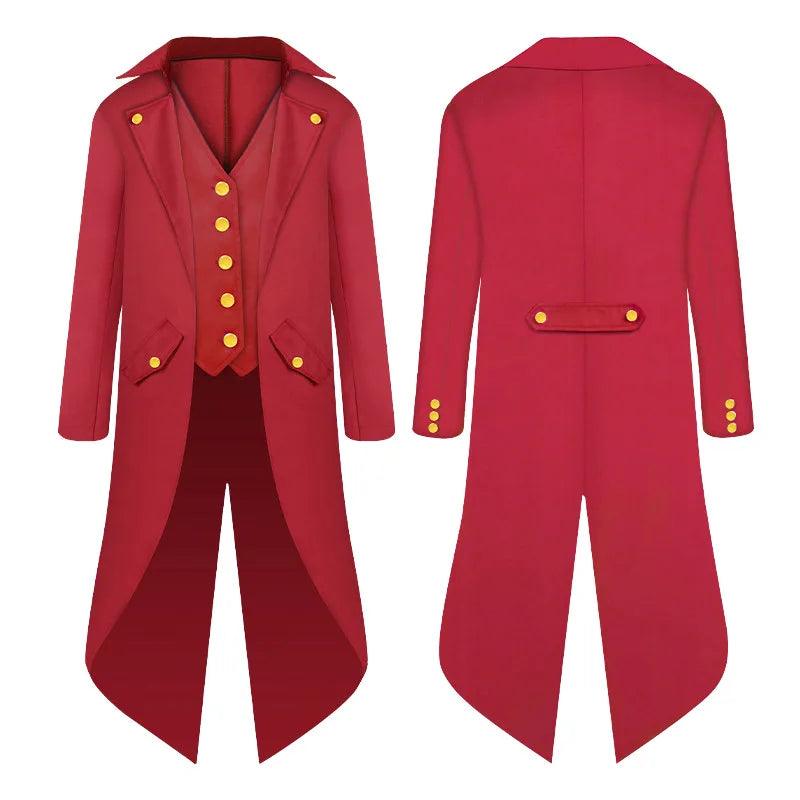 Gothic Cotton Tailcoat | Cosplay Ready | Toylandeu™