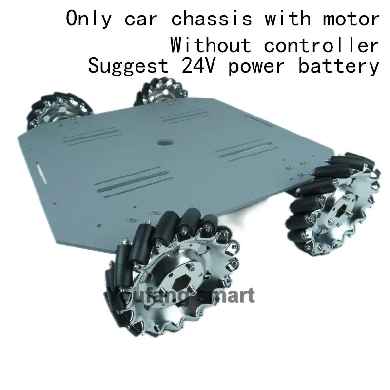 RC Car Chassis | 81kg Load Capacity | 4WD Mecanum Wheel