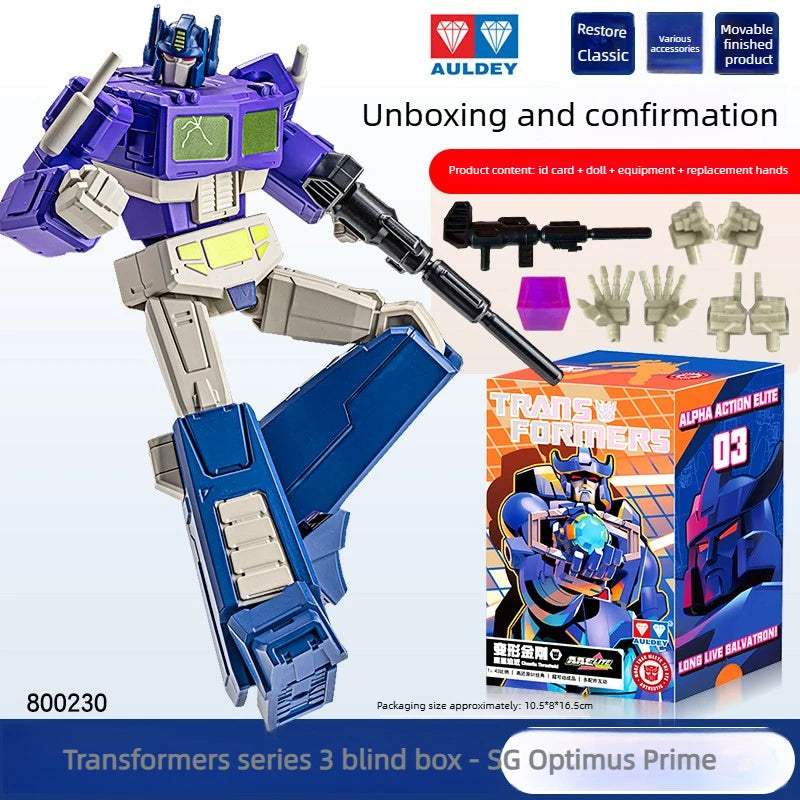 Transformers Figures | 25 Movable Joints | Auldey Design | Shockwave Ultra Magnus