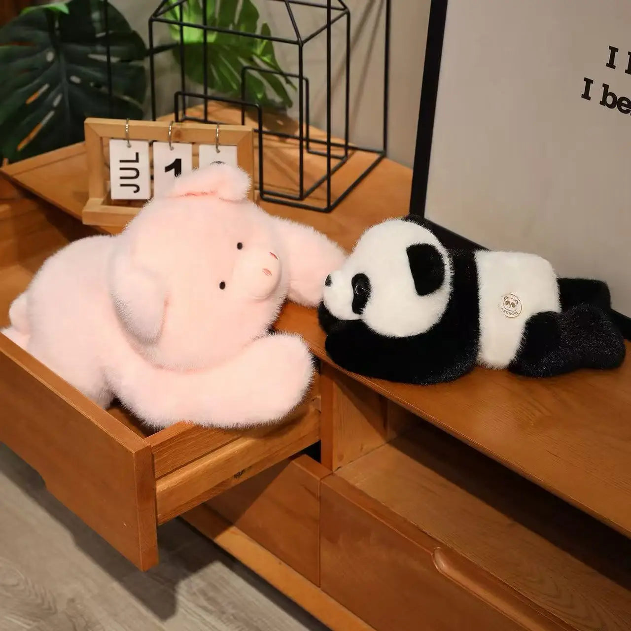 Kawaii Panda Plush Toy Handmade Doll Gift For Kids