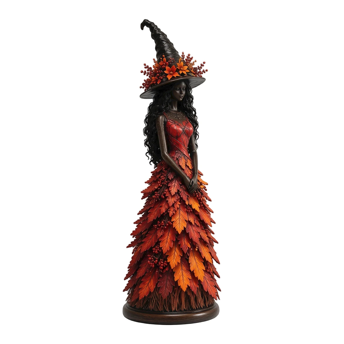 Witch Figurine | 15 Cm Resin | Halloween Decor | Dark Fantasy Ornament