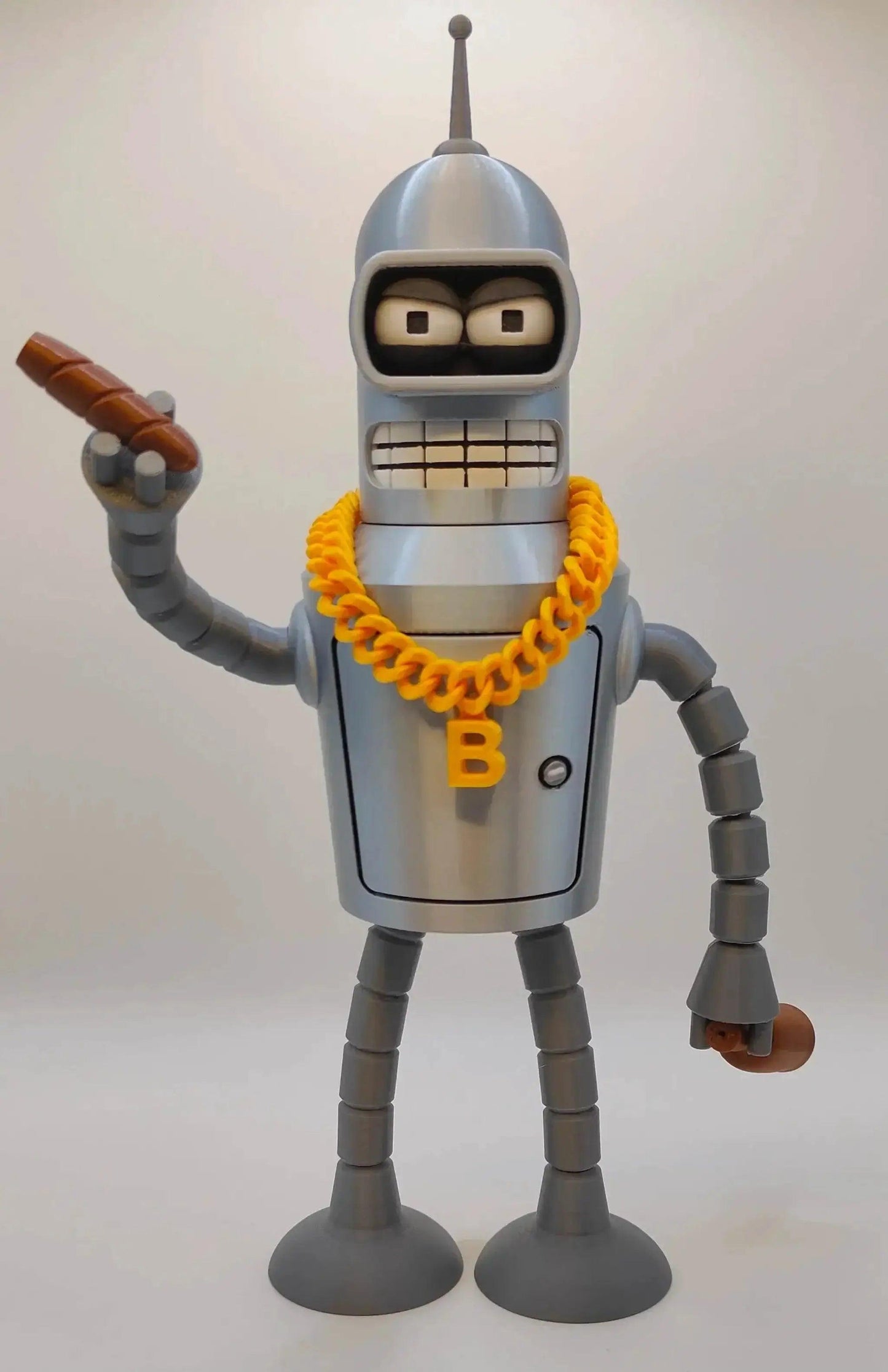 In Stock Cartoon Futurama Fry & Bender 3D Printing Action Figure Model Toys Gifts For Kids - ToylandEU
