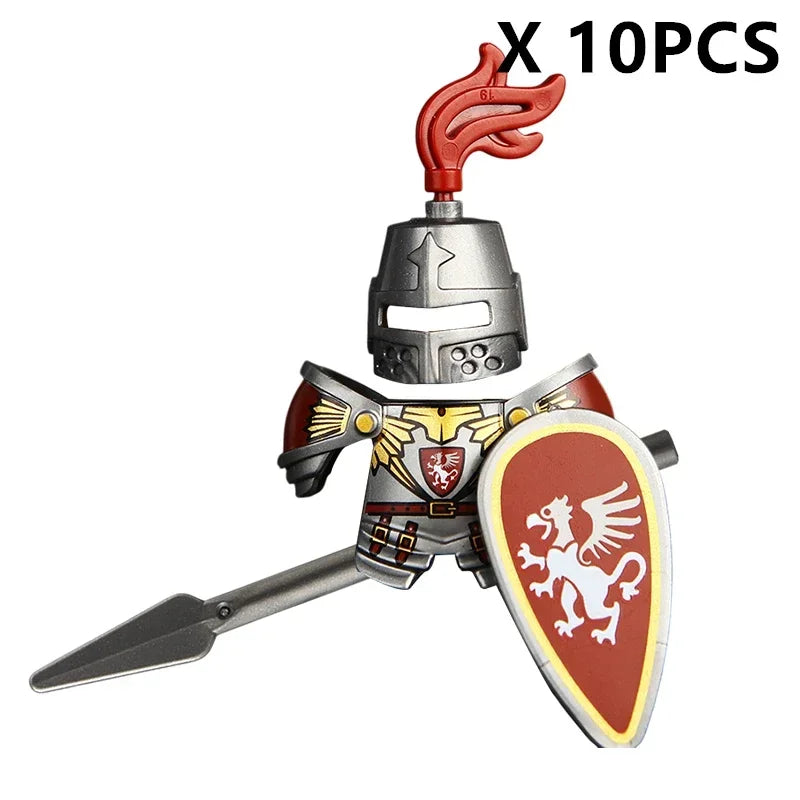 Building Block Set | Lego Compatible | Dragon Knights | Small Blocks