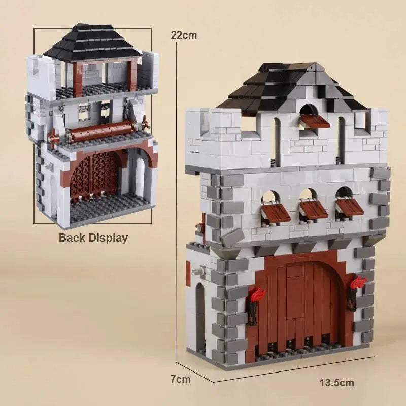 Medieval Castle Siege Weapons Building Blocks Army Knights Toys - ToylandEU