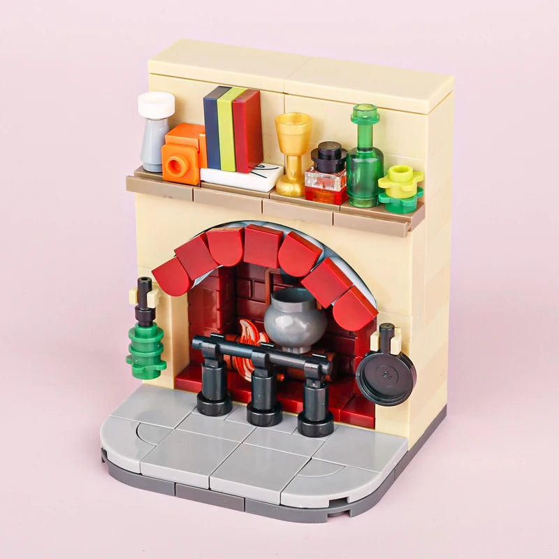Building Blocks | Compatible With Lego | Medieval Furniture Set | For Kids