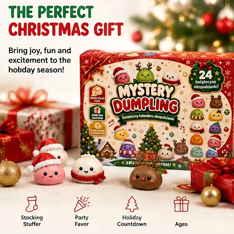Squishy Advent Calendar | 2026 Slow Rising Toys | Stress Relief Fidgets