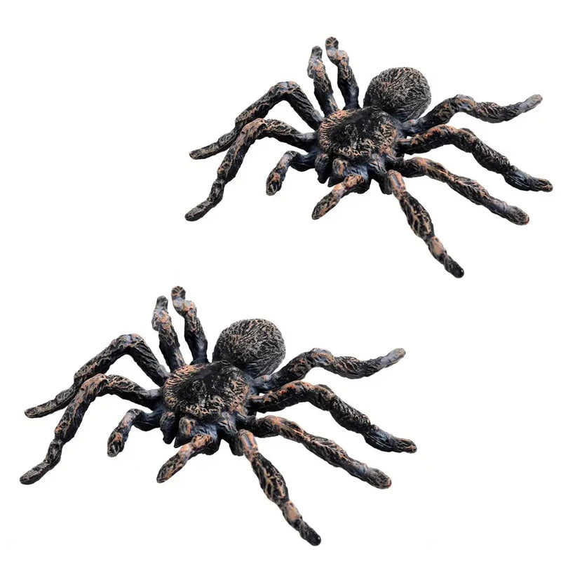 Fake Spider Models | Realistic Giant Design | Halloween Decor | 2 Or 4 Pack