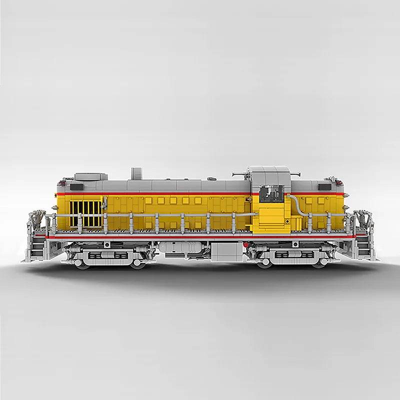 Boxcar Goods Wagon Building Block Kit MOC Railway Carriage - ToylandEU