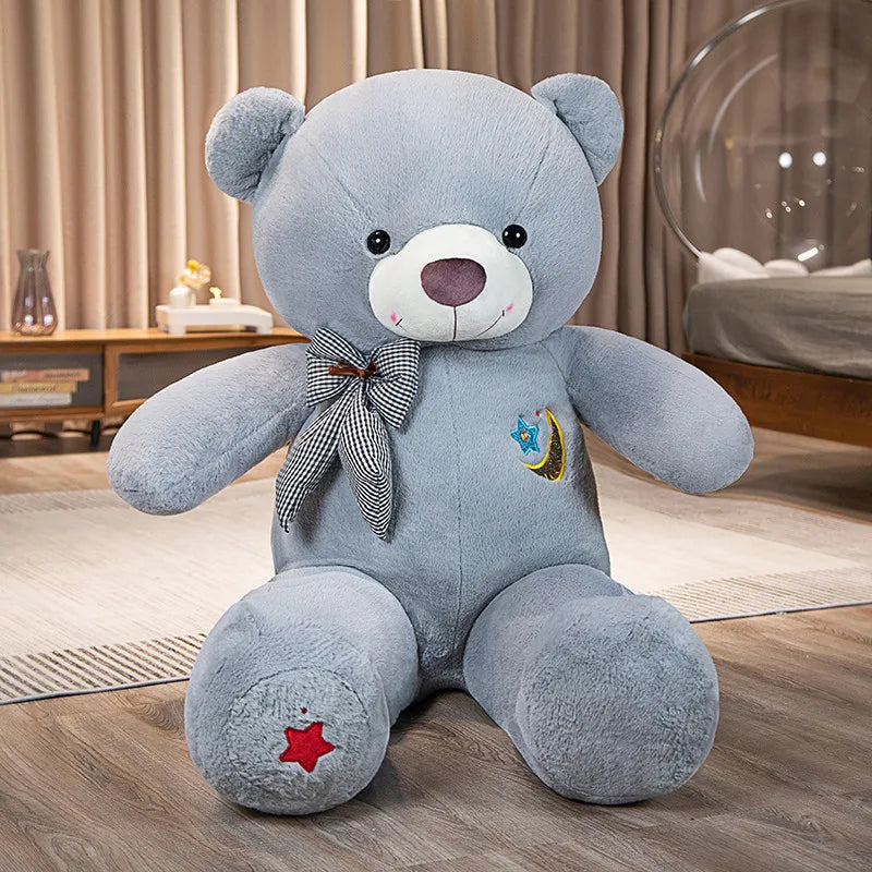 60-100cm Big Star Moon Teddy Bear Plush Toy Giant Stuffed Animals - ToylandEU