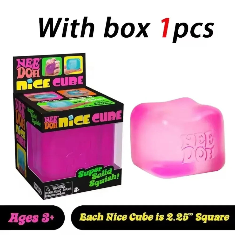 Sensory Cube | Stress Relief Squeeze | Focus Aid For Teens