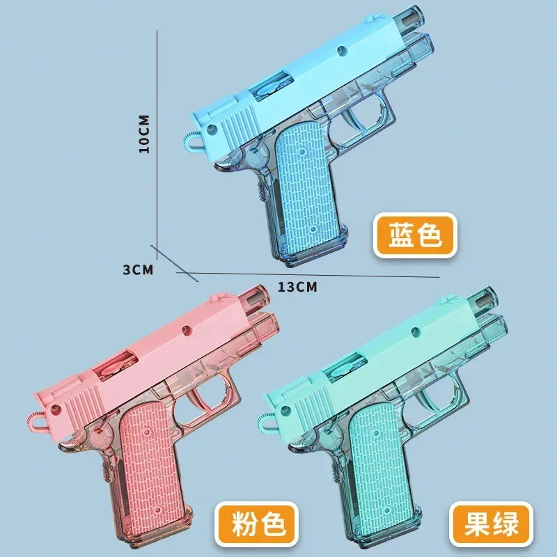 Water Gun Toy | 1911 Style Pistol | Pool Party Favorite | Unisex