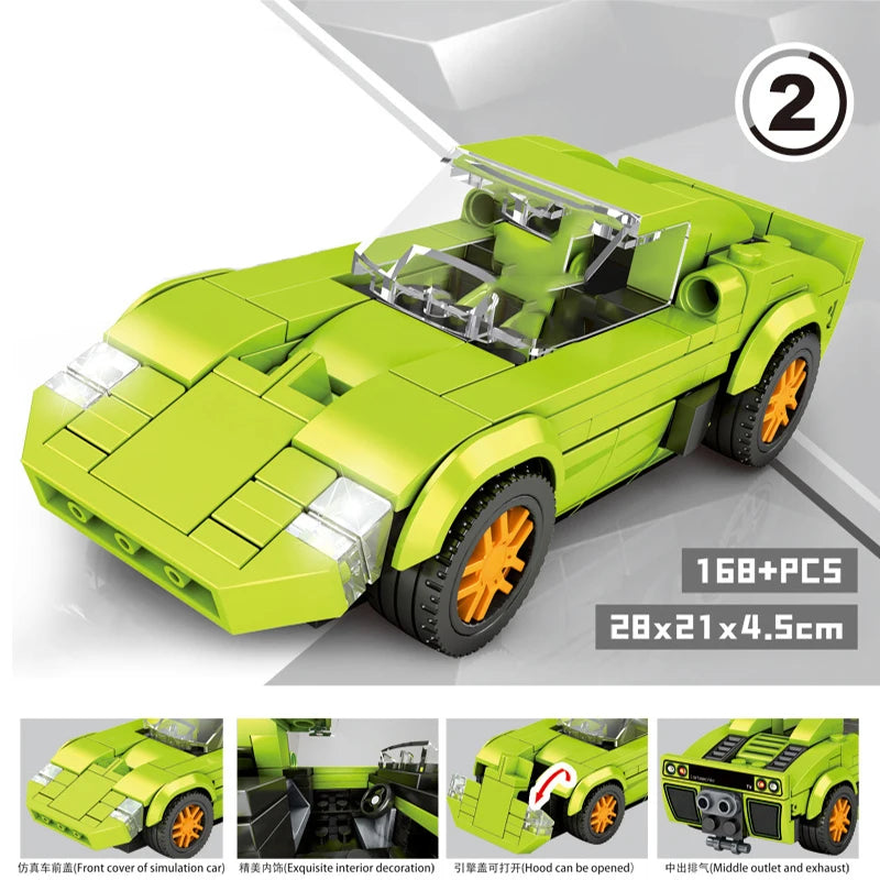 Speed Champions F1 Racing Car Model Building Kit - ToylandEU