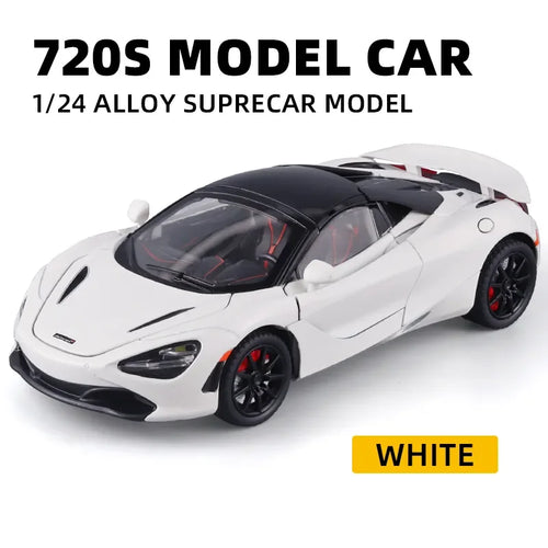 1/24 Scale McLaren 720s Diecast Toy Super Car Model with Sound and Light ToylandEU.com Toyland EU