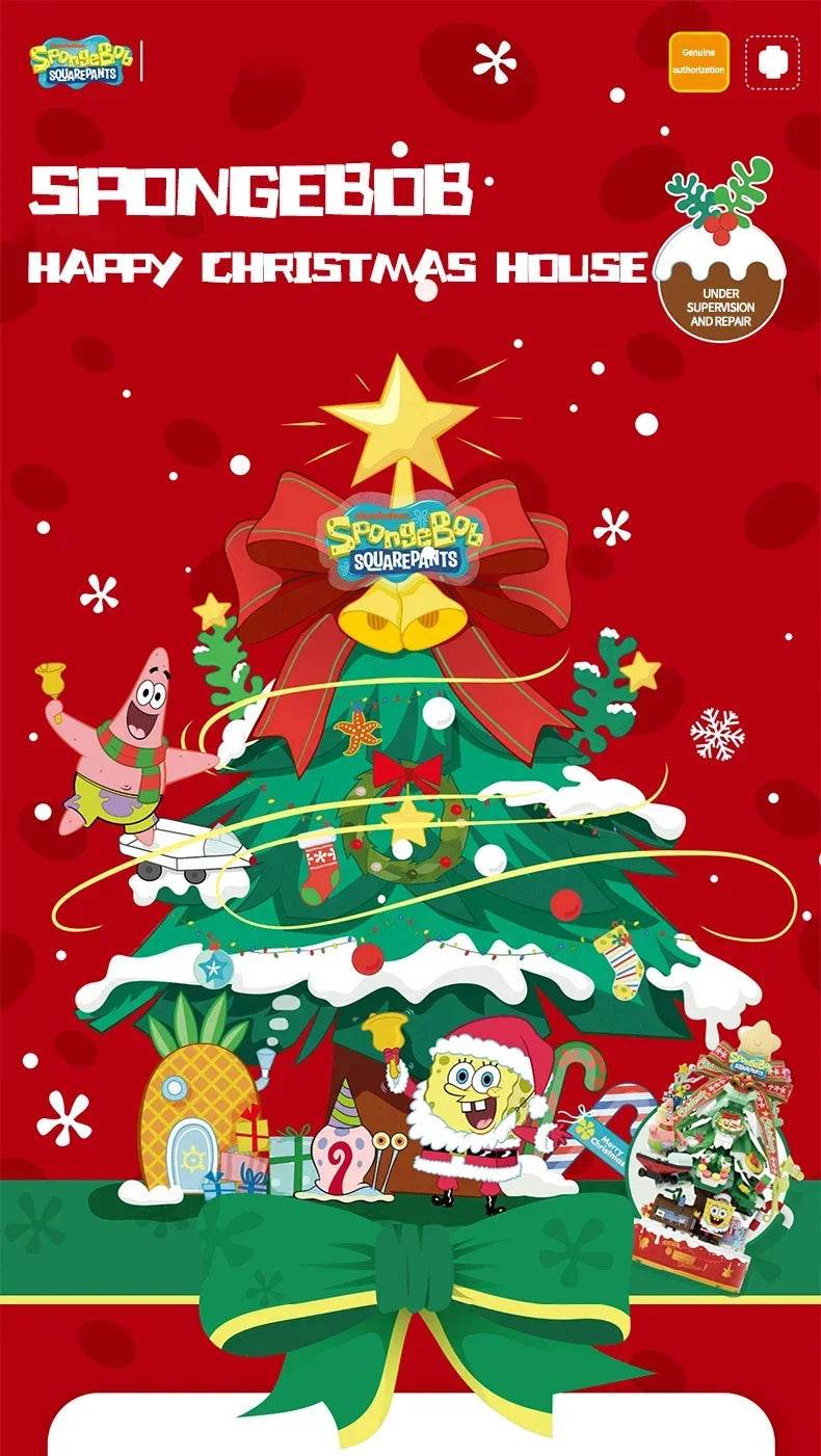 Spongebob Cartoon Krusty Krab Restaurant Building Blocks Toy - ToylandEU