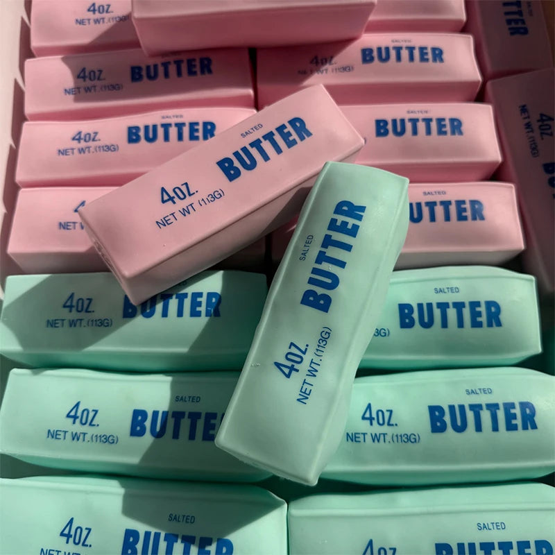 Fidget Toy | Crunchy Butter Fill | Squeezable Stress Relief | Hand Sized