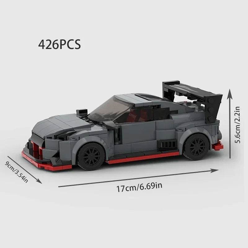 Moc Speed Champions AE86 Cars Racers Building Blocks Set - ToylandEU
