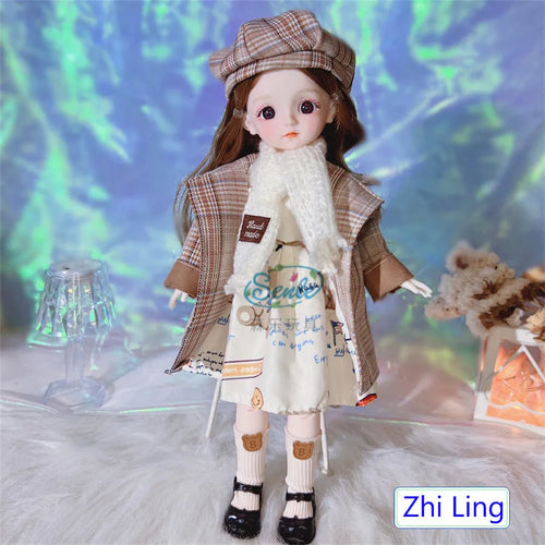 12-Inch Doll with Clothes and Shoes for Girls Ages 6 to 10 - 1/6 Scale ToylandEU.com Toyland EU