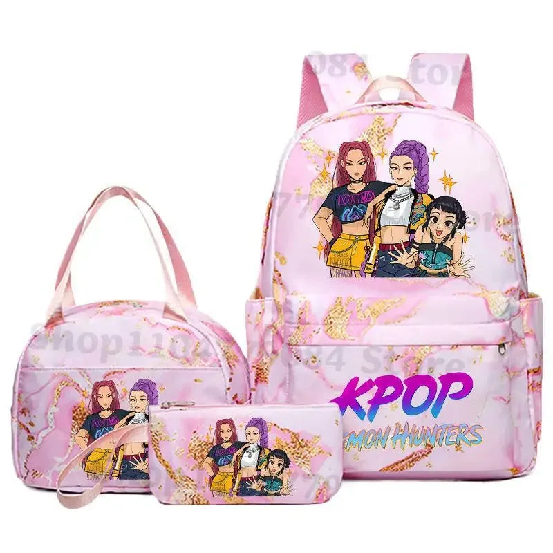 Anime Backpack Gift Set With Lunch Bag And Pencil Case - ToylandEU