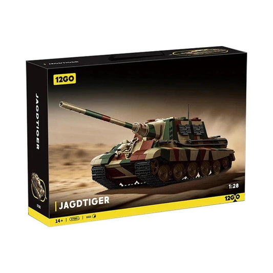 Lego Compatible Tank Building Set | Jagdpanzer VI Jagdtiger | Model 97060 | 120g