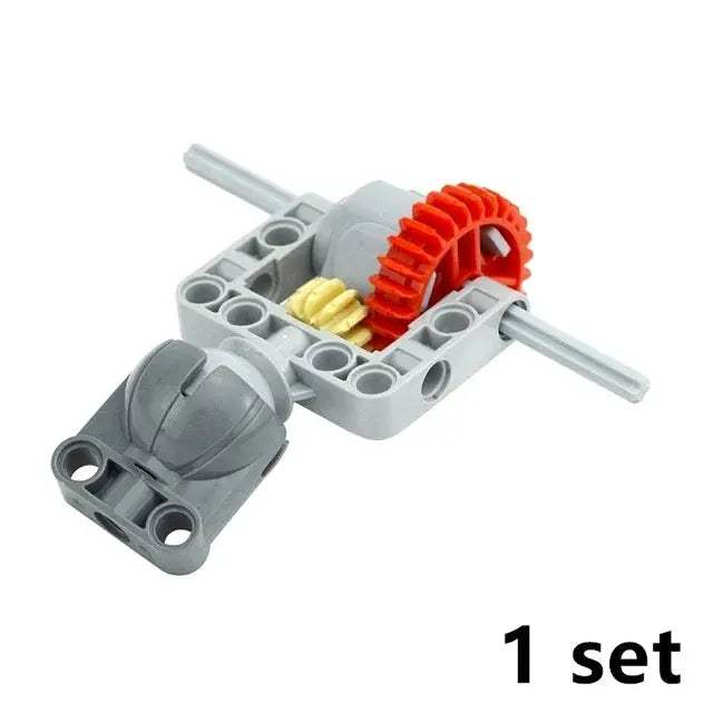 MOC Technical Tire Wheel Cross Hole Set Motorcycle Car Truck Wheels 44309 92402 32019 54120 11957 Construction Building Block - ToylandEU