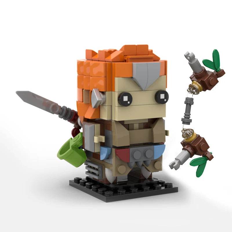 Moc Game Movie Series Brickheadz Action Figure Building Blocks Building Bricks MOC - ToylandEU
