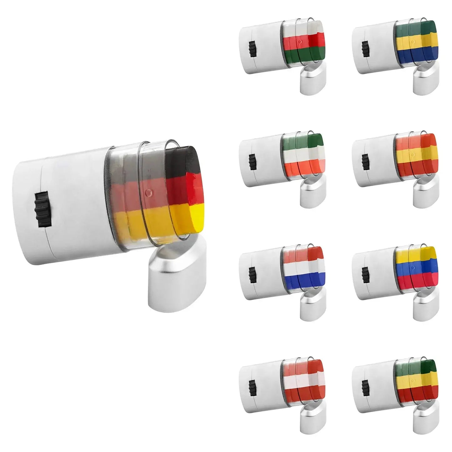 Country Flag Face Paint Stick Stripe Football Fan Brush Stick Face & Body Paint Football Game Cheering Cheerleading Decoration - ToylandEU