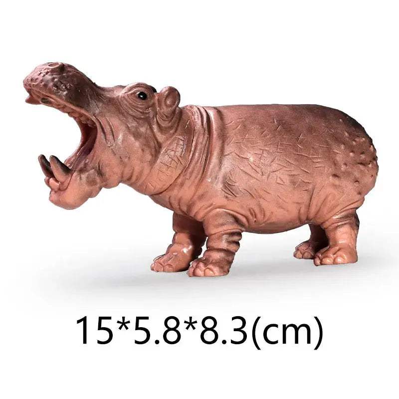 NEW Wild Animal Zoo Tiger Kangaroo Elephant Snake Bear Deer Koala Squirrel Model Figurine Collecta Toy Figures Gift for Children - ToylandEU