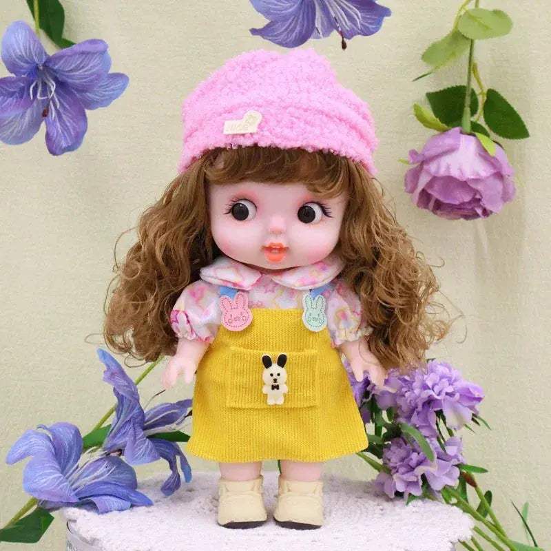 25cm Reborn Baby Doll For Girls Cute Big Head Design - ToylandEU