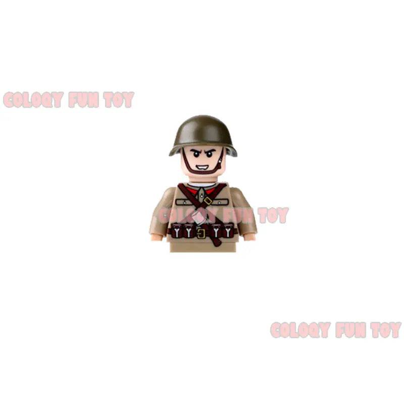 Kid's Building Block Toy New WW2 Military Soldier Mini Dolls - ToylandEU