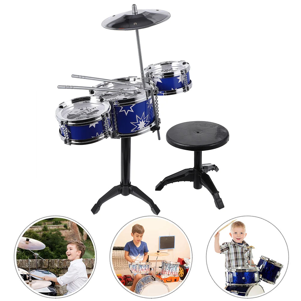Percussion Instrument Drum Kit Toy Child Educational Toys Children - ToylandEU