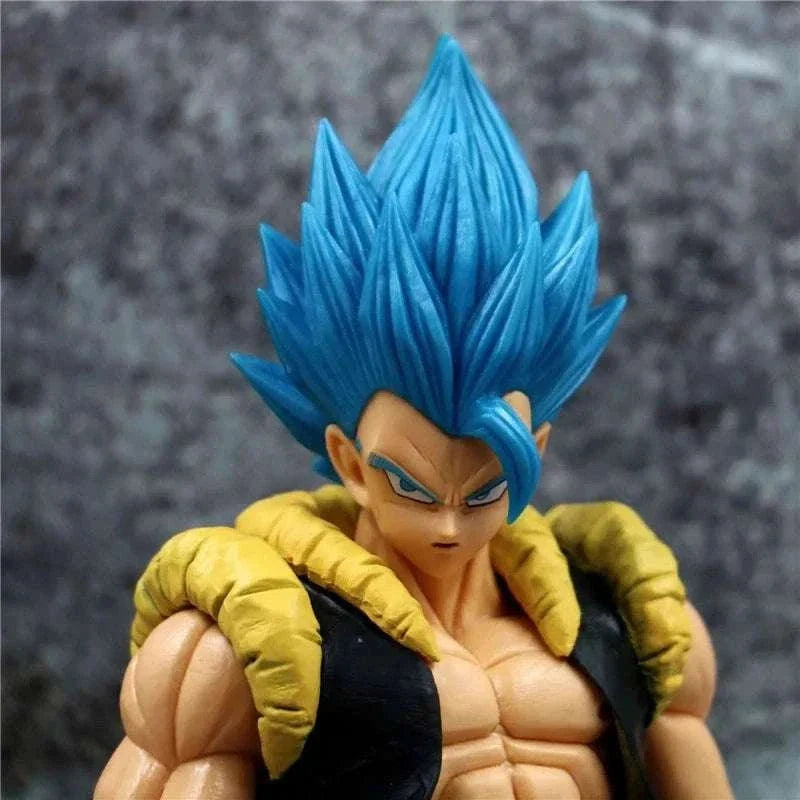 Super Saiyan Blue Gogeta Figure, Goku & Vegeta Fusion Dance DBZ Dragon ball Figurines