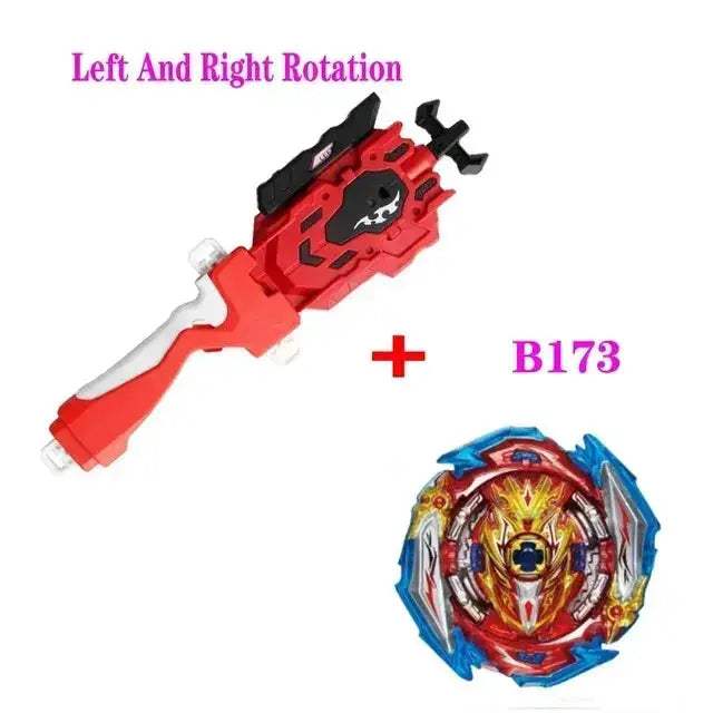 Burst Gyro Spinning Top With Launcher Metal Booster - ToylandEU