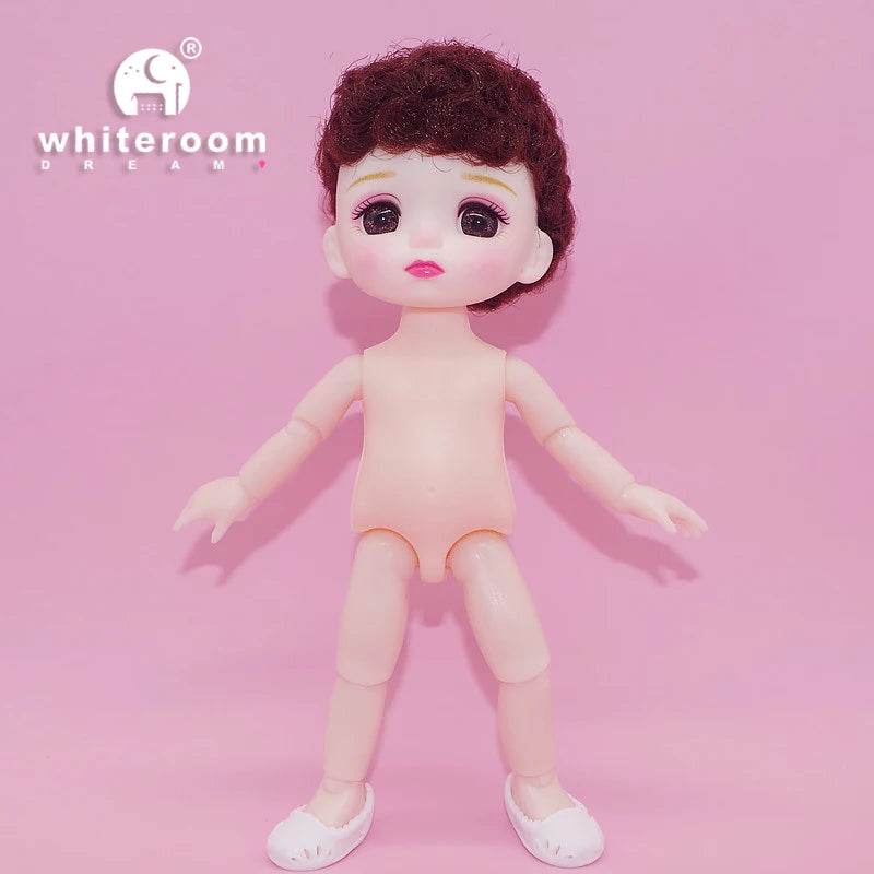 BJD Doll 1/12 16cm 6 Inch Jointed Baby Doll Fashion Gift - ToylandEU