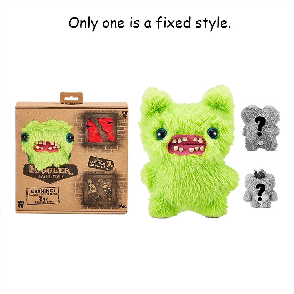 Original Ugly Fuggler Tooth Monster Plush Toy for Kids Safe
