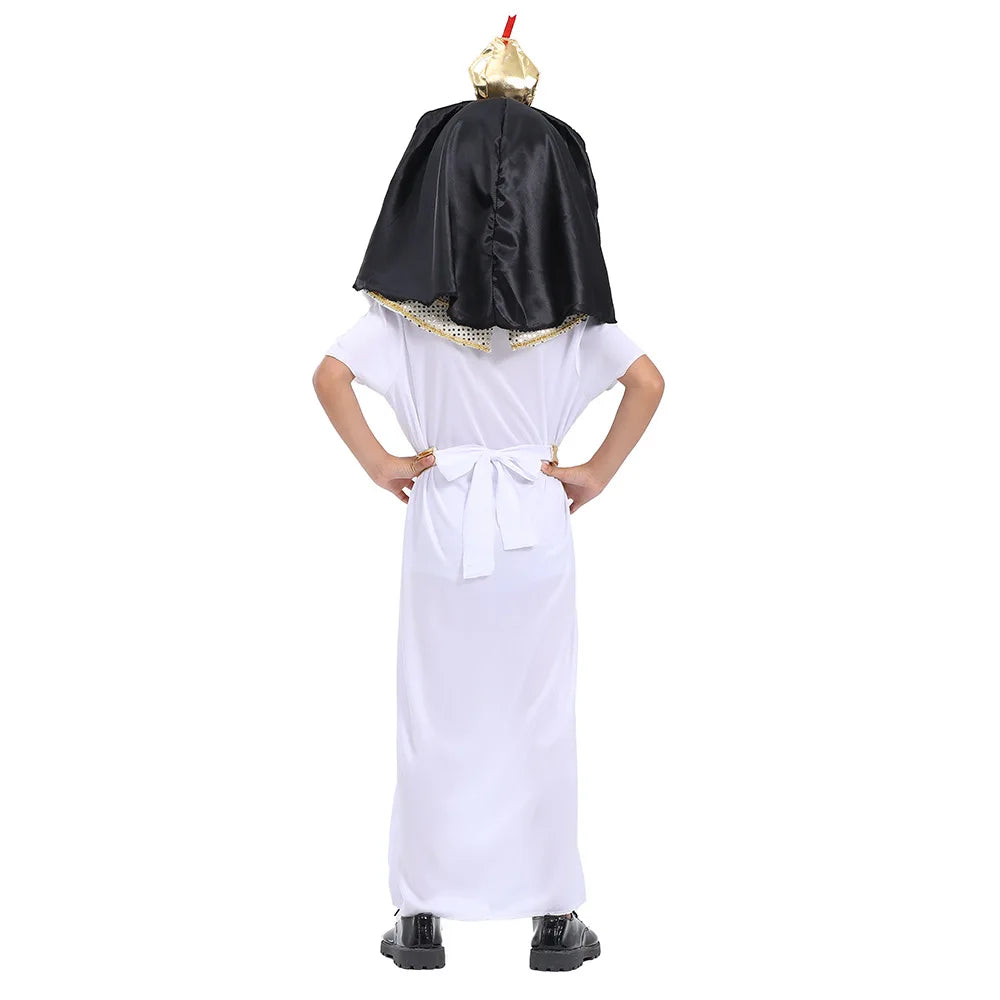 Majestic Pharaoh Costume for Kids - Perfect for Halloween & Performances