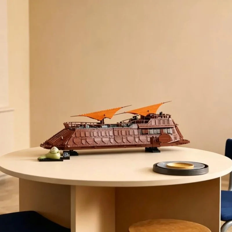 Jabba Barge Building Bricks | 3942 Pieces | Toylandeu™