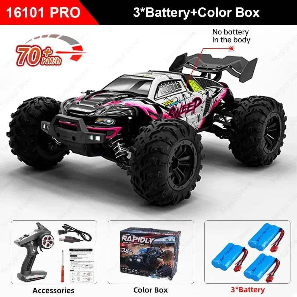 Teeggi 16101 /16102 PRO 1:16 High Speed RC Car Toy - ToylandEU