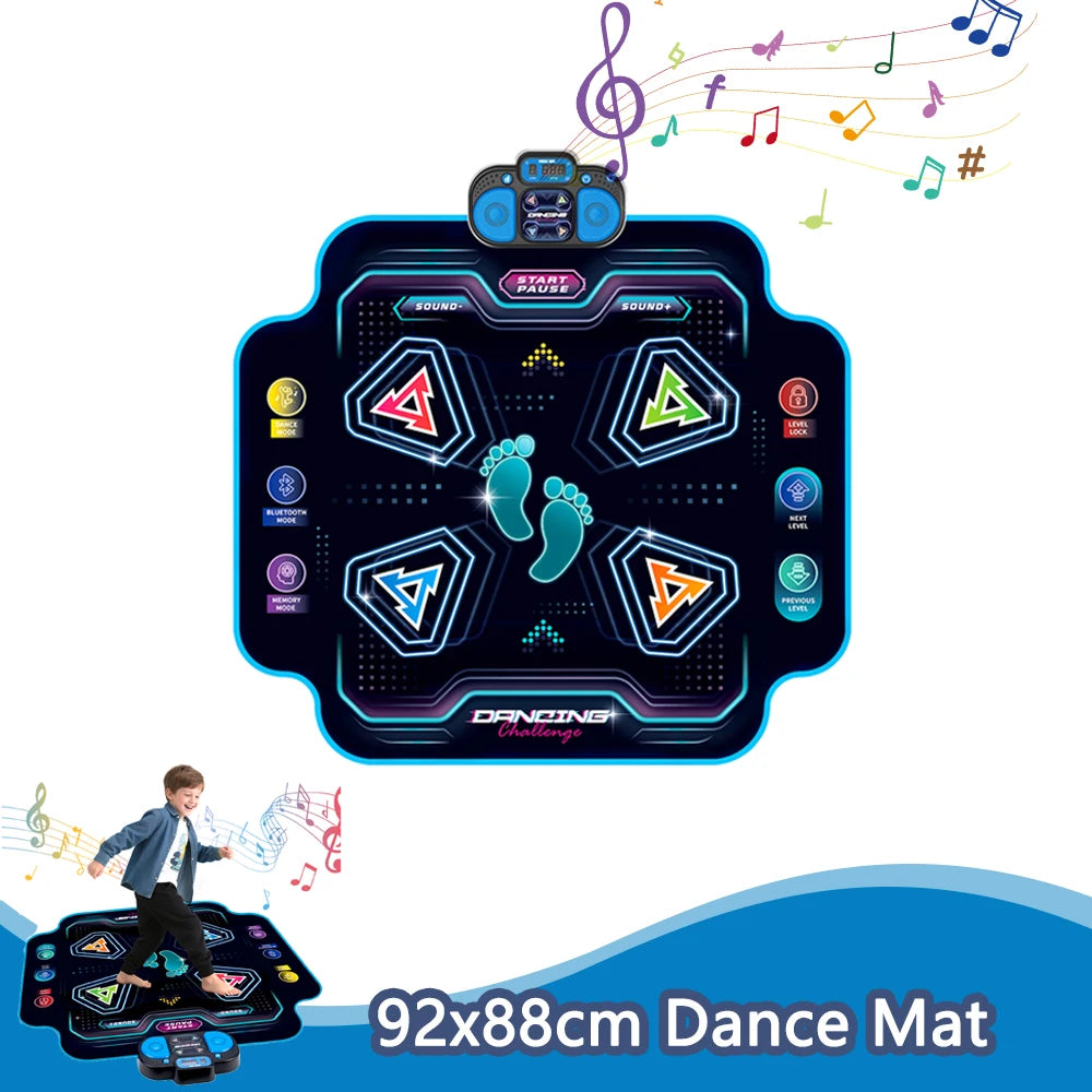 Electronic Dance Mat For Kids With 9 Levels And Music