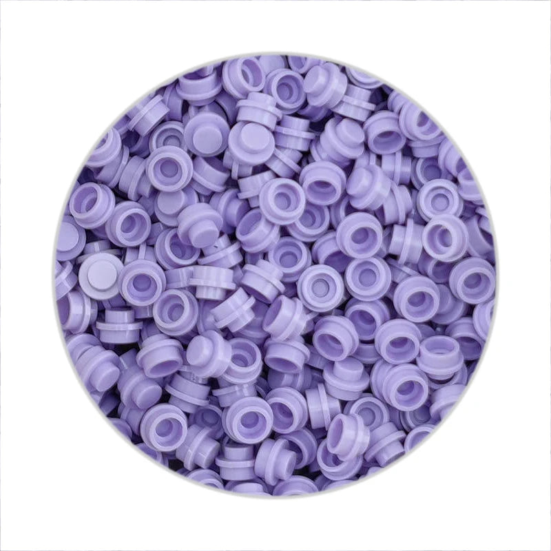 Building Block Plates | 1X1 Round Shape | Lego Compatible | Assorted Pack