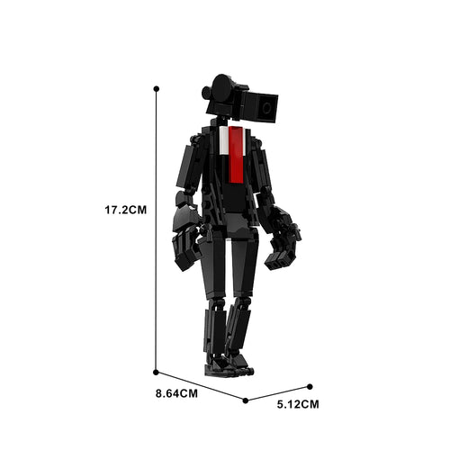 Skibidi Toilet Man and Camera Man Building Blocks with Speaker and Audio Components ToylandEU.com Toyland EU