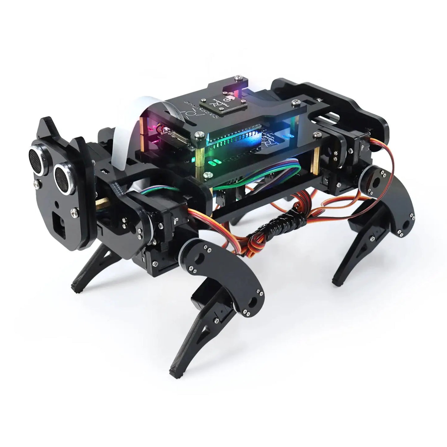 Freenove Robot Dog Kit for ESP32-WROVER CAM, Dual-core 32-bit 240MHz, Touch Sensor, Ultrasonic Ranging, Buzzer RGB LED Servo App - ToylandEU