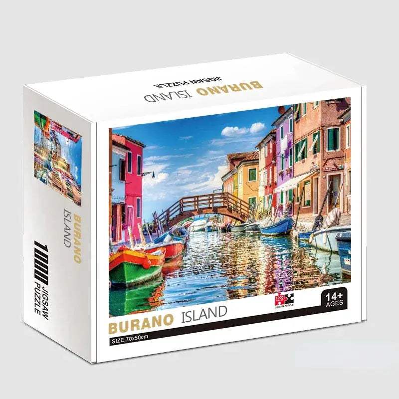 Jigsaw Puzzle 1000 Piece World Famous Painting For Stress Relief - ToylandEU