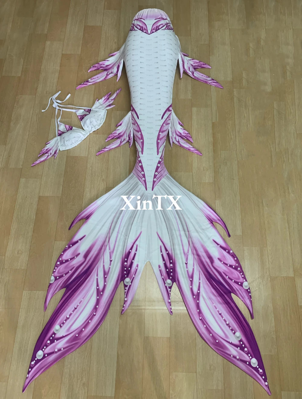 Mermaid Tail Costume | Color Black Pearl | Material Polyester Elastane | Unisex
