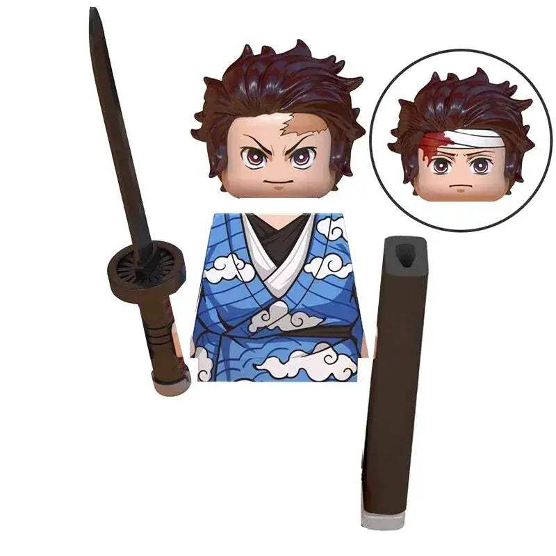 Demon Slayer Minifigs Anime Lego Compatible Building Blocks - ToylandEU
