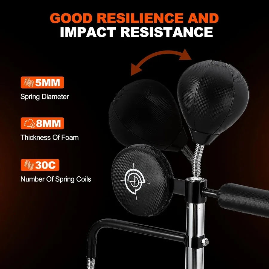 Adjustable Height Punching Bag With Boxing Stand For Training